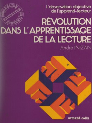 cover image of Révolution dans l'apprentissage de la lecture